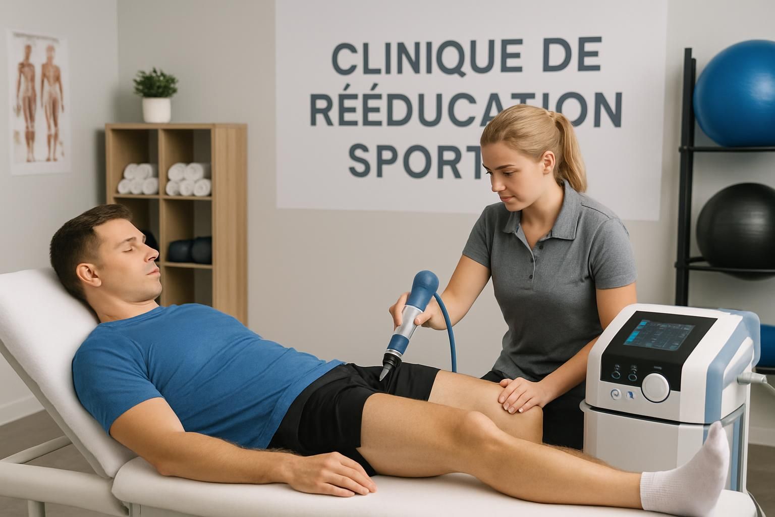 découvrez les protocoles avancés de rééducation par thérapie par shockwave, spécialement conçus pour optimiser la récupération des sportifs et améliorer leurs performances.