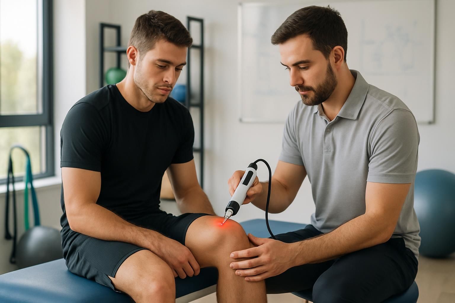 découvrez nos protocoles personnalisés pour intégrer efficacement la thérapie au laser dans la rééducation sportive, optimisant la récupération et la performance des athlètes.