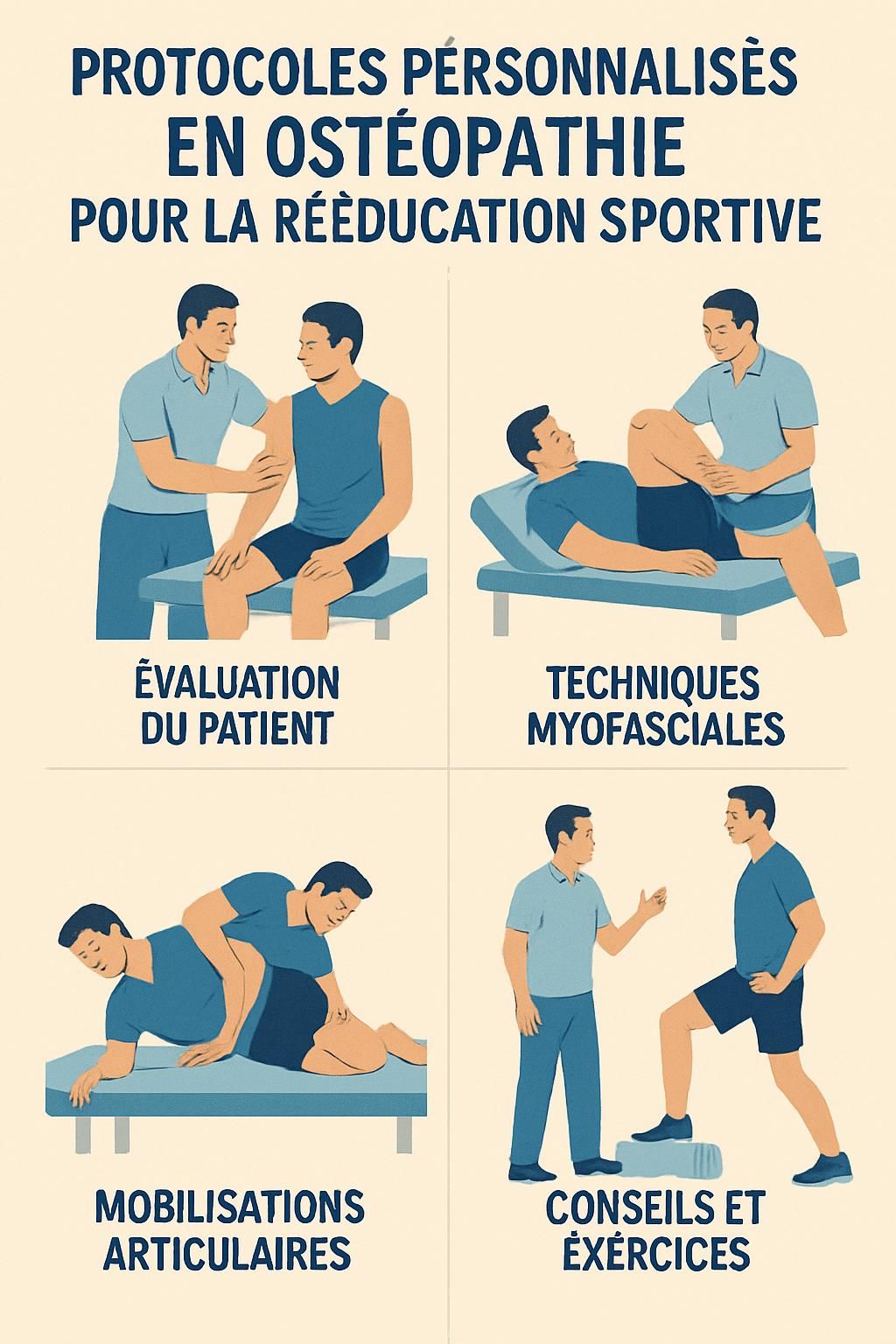 découvrez des protocoles personnalisés pour intégrer efficacement l’ostéopathie dans la rééducation sportive, optimisant la récupération et la performance des athlètes.