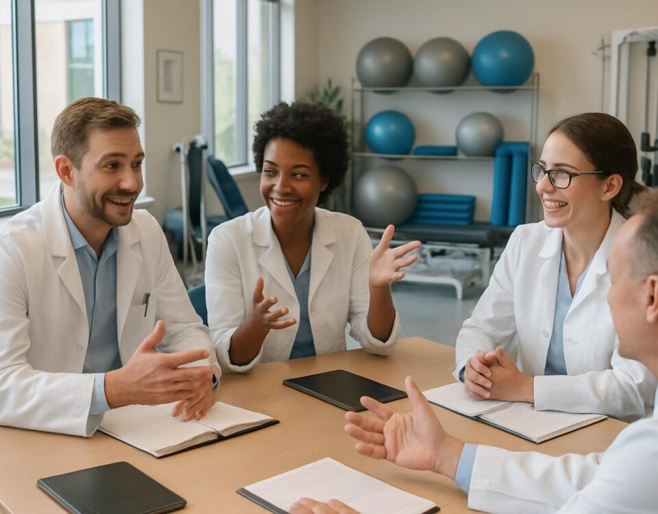découvrez le retour d'expérience des cliniciens sur la réadaptation via la médecine sportive, mettant en lumière leurs pratiques, résultats et conseils pour une récupération optimale.