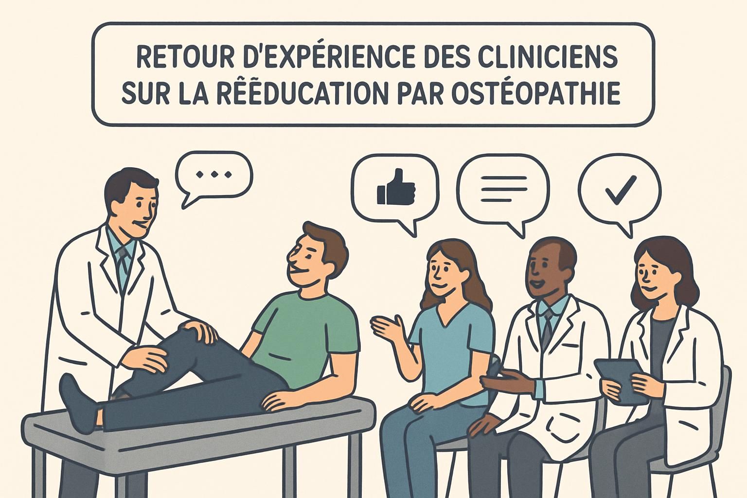 découvrez le retour d’expérience des cliniciens sur l’efficacité et les bénéfices de l’ostéopathie dans le domaine du sport, avec des témoignages et analyses approfondies.