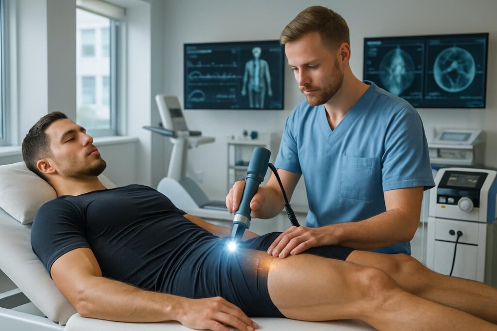 découvrez comment la thérapie par ondes de choc révolutionne le traitement des blessures sportives, offrant des solutions innovantes pour une récupération rapide et efficace.