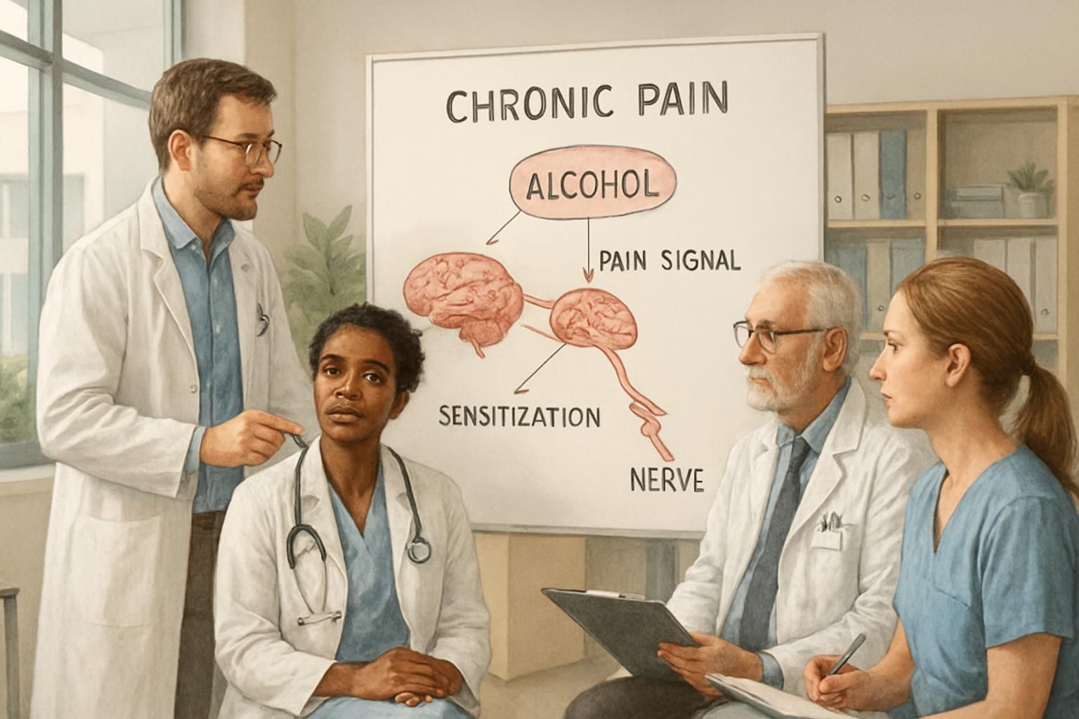 découvrez comment l'alcool influence la douleur chronique, explorant les effets, les risques et les interactions complexes entre consommation d'alcool et gestion de la douleur.