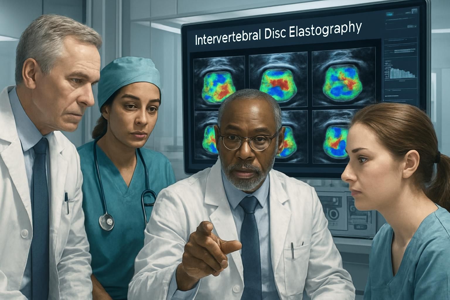 découvrez comment l'élastographie permet de mesurer la souplesse de vos disques pour un diagnostic précis et personnalisé de la santé de votre colonne vertébrale.