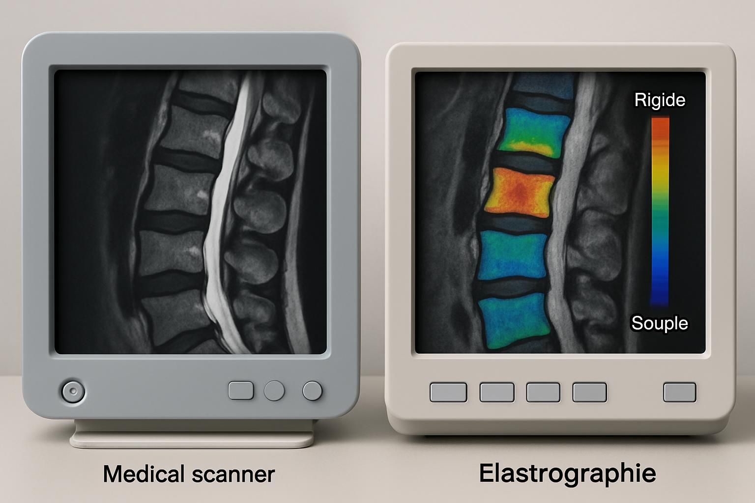 découvrez comment l'élastographie permet de mesurer la souplesse de vos disques pour mieux diagnostiquer et prévenir les problèmes de dos.