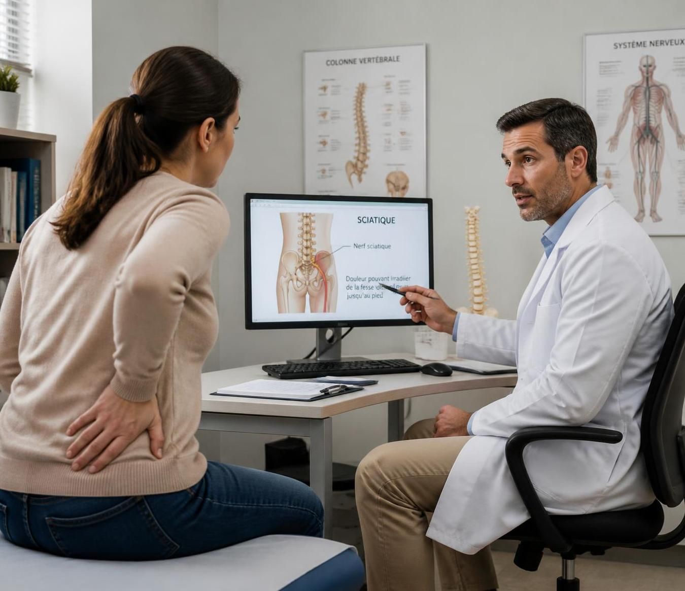 découvrez les principaux symptômes de la douleur sciatique et apprenez quand il est essentiel de consulter un professionnel de santé pour un diagnostic et un traitement adaptés.